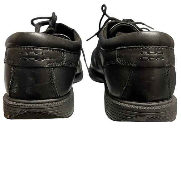 Florsheim Shoes Mens Size 10.5 D Crossover Work Soft Toe Black Leather - Picture 5 of 8